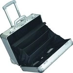 ALUMAXX Reisetasche Business-Overnighttrolley Galaxy silber matt