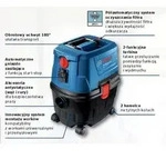 BOSCH Steckdose BOSCH Staubsauger GAS 15 PS mit automatischer Steckdose 15 l