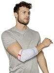 SPORLASTIC Armbandage Sporlastic Epidyn Ellenbogenbandage schwarz|wei&szlig; M