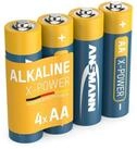 ANSMANN AG 4x X-Power Alkaline Batterie Mignon AA / LR6 Batterie