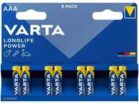 VARTA Longlife Power Batterie, LR03 (8 St)