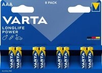VARTA Longlife Power Batterie, LR03 (8 St)