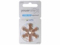 Power One Power one Batterie Zinc Air, 312, 1.4V Retail Blister (6-Pack)...
