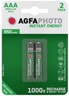 AgfaPhoto AgfaPhoto HR03 Micro (AAA)-Akku NiMH 950 mAh 1.2 V 2 St. Batterie