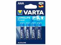 VARTA VARTA Longlife Power Batterie 4903 AAA BL4 Alkaline 1,5 V Batterie