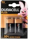 Duracell Duracell MN1604 Plus Power 9V Alkaline Batterie E-Block 6LR61 im 2er