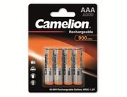 Camelion CAMELION NiMH-Micro-Akku 900mAh, 4 St&uuml;ck Akku-Set