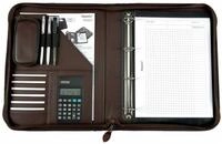 J&Uuml;SCHA Pr&auml;sentationsordner Alassio Ringbuchmappe VITERBO Lederimitat f&uuml;r A4