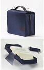 Buchst&uuml;tze SKIN Tasche BASIC Gr. L (Sartorius) marine-blau / mit Tragegurt & B...