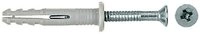 fischer D&uuml;bel-Set fischer Nageld&uuml;bel N 6x40/10 S GP 100 Stk