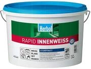 Herbol Wandfarbe Rapid Innenweiss - 12.5 Ltr (Stumpfmatt Weiss)