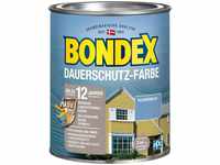 Bondex Holzschutzlasur Bondex Dauerschutz-Holzfarbe 750 ml taubenblau