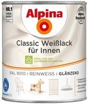 Alpina Wei&szlig;lack Classic Wei&szlig;lack f&uuml;r Innen Reinwei&szlig;