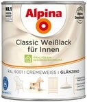 Alpina Wei&szlig;lack Classic Wei&szlig;lack f&uuml;r Innen Cremewei&szlig;