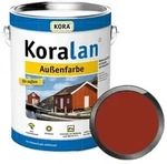 KORA Wetterschutzfarbe Koralan Aussenfarbe - 2.5 Ltr rot