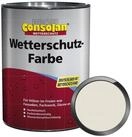 Consolan&nbsp; Wetterschutzfarbe Profi Wetterschutz-Farbe - 0.75 Ltr