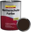 Consolan&nbsp; Wetterschutzfarbe Profi Wetterschutz-Farbe - 0.75 Ltr