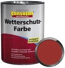 Consolan&nbsp; Wetterschutzfarbe Profi Wetterschutz-Farbe - 0.75 Ltr