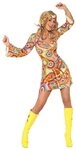 Smiffys Hippie-Kost&uuml;m 70er Hippie Kost&uuml;m Kleid Karneval Faschingskost&uuml;m, Ein
