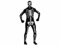 Rubies Kostüm Skelett Ganzkörperkostüm Anzug, Jumpsuit Overall, Für die einzig