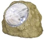 STAR TRADING LED Solarleuchte Rocky, Solar-Stein,Rocky', Steinleuchte mit LED Spot,