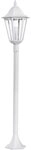 EGLO Stehlampe Navedo Au&szlig;en-Stehlmape, Au&szlig;enlampe, Aluguss und Glas, E27, IP44,
