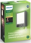 Philips LED Au&szlig;en-Wandleuchte myGarden Arbour, 600lm, Anthrazit, Abschaltautomatik,