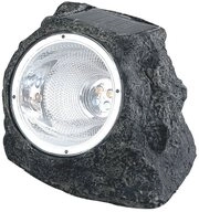 GLOBO LIGHTING Gartenleuchte, Solar LED Gartenstrahler Selbstaufladend Aussenleuchte