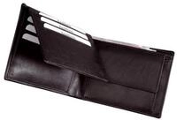 Alassio&reg; G&uuml;rteltasche Geldb&ouml;rse Querformat 12x9cm schwarz