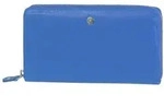 Greenburry Geldb&ouml;rse Spongy, Leder blau
