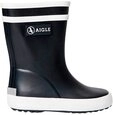 Aigle Aigle Baby-Flac marine/wei&szlig; Gummistiefel