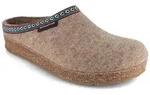 Haflinger Haflinger Grizzly Franzl Filzclog aus reinem Wollfilz Hausschuh