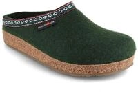 Haflinger Grizzly Franzl Filzpantoffeln Damen Herren Hausschuh, eibe Hausschuh
