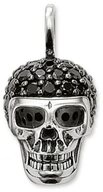THOMAS SABO Kettenanh&auml;nger PE480-051-11, Anh&auml;nger mit &Ouml;se Totenkopf