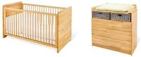 Pinolino&reg; Babym&ouml;bel-Set Kinderzimmer-Set 'Natura' breit, 2-tlg.