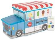BIECO Spielzeugtruhe Bieco Kinder Aufbewahrungsbox mit Deckel, faltbar,