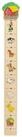 BIECO Messlatte Bieco Messlatte Holz Bauernhof Skala 0,65-1,5m Kinder Wand Dekoration
