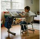 IDIMEX Kinderschreibtisch MADS, Kinderzimmer Schreibtisch h&ouml;henverstellbar und