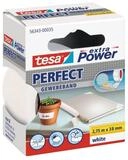 tesa Klebeband tesa Gewebeband Perfect wei&szlig; 38mmx2,75m