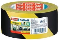 tesa Klebeband Signal PREMIUM 50 mm/ 66 m, Markierungsband / Warnklebeband