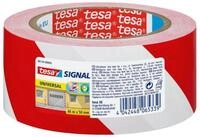 tesa Schneeschieber tesa Markierungsband rot/wei&szlig; 66m:50mm rot/wei&szlig; 50mmx66m