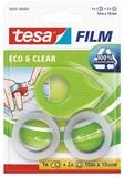 tesa Klebeband tesa Miniabroller mit 2 x Eco&Clear 19mmx10m
