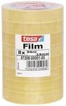 tesa Klebeband FILM (8-St) 19 mm/66 m, transparent & klebstark