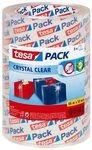 tesa Klebeband tesapack Packband (Spar-Set, 3-St., 3 Rollen tesapack&reg; crystal clear,