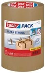 tesa Klebeband tesapack ULTRA STRONG extra starkes Paketklebeband (Spar-Set, 3-St)