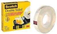 SCOTCH Doppelklebeband 12,7 mm / 22,8 m, transparent und alterungsbest&auml;ndig