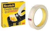 SCOTCH Doppelklebeband 19 mm/ 32,9 m, transparent und alterungsbest&auml;ndig