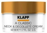 Klapp Cosmetics Bodylotion A Classic Neck & D&eacute;collet&eacute; Cream, Reichhaltige