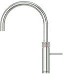 QUOOKER K&uuml;chenarmatur Fusion Round mit PRO3 Reservoir Voll-Edelstahl FNRSST...