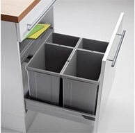 WESCO Einbaum&uuml;lleimer 833604-85 Pullboy Vario 60